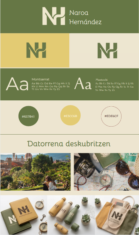 Brand board marka pertsonala